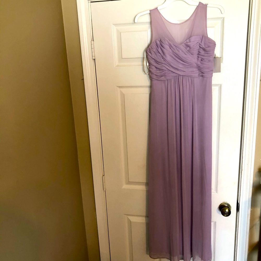 David’s Bridal Junior Bridemaids dress girls